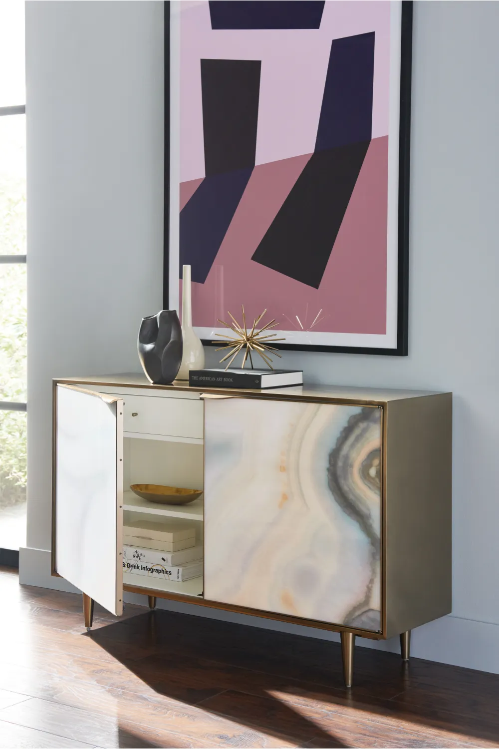 Agate Printed Sideboard | Caracole Extrav-Agate