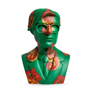 Andy Warhol 12" The Bust Vinyl Art Sculpture - Dollar $ign Edition - Limited Edition of 200