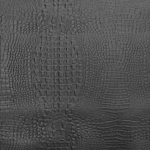 Black Marine Gator Vinyl Fabric