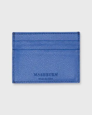 Card Holder in Cobalt Leather