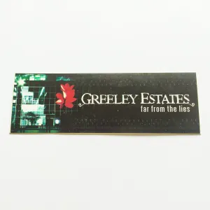 Greeley Estates - Far From The Lies Music Sticker