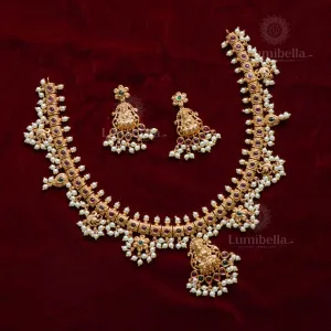 Guttapusalu Laxmi Short Necklace