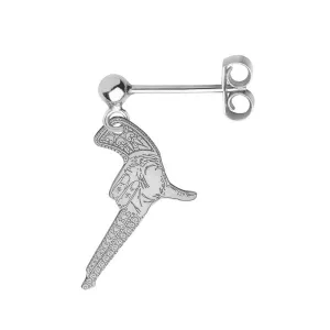 Handgun Single Earring