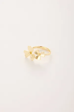 Jensyn Double Flower Ring