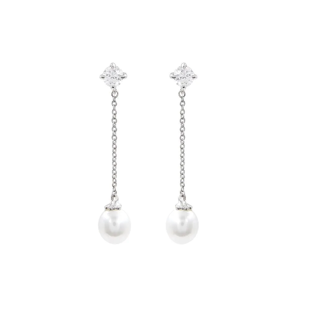 Mode Pearl Earrings