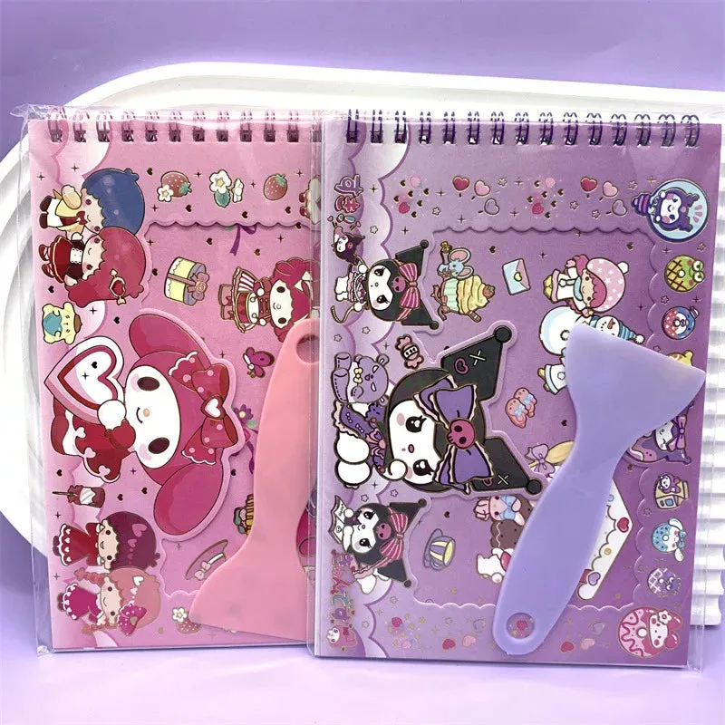 Sanrio A5 Stickers Landscape Scrapbook