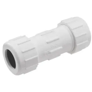 Schedule 40 PVC Compression Coupling