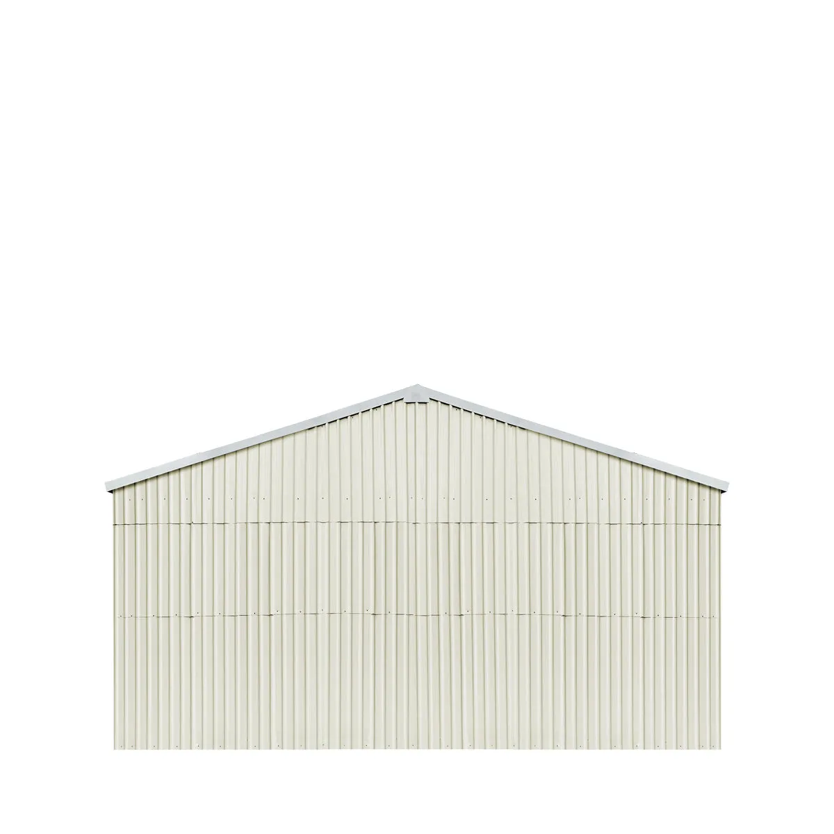 TMG Industrial 25’ x 33’ Double Garage Metal Barn Shed with Side Entry Door, 825 Sq-Ft Floor Space, 9’8” Eave Height, 27 GA Metal, Skylights, 4/12 Roof Pitch, TMG-MS2533